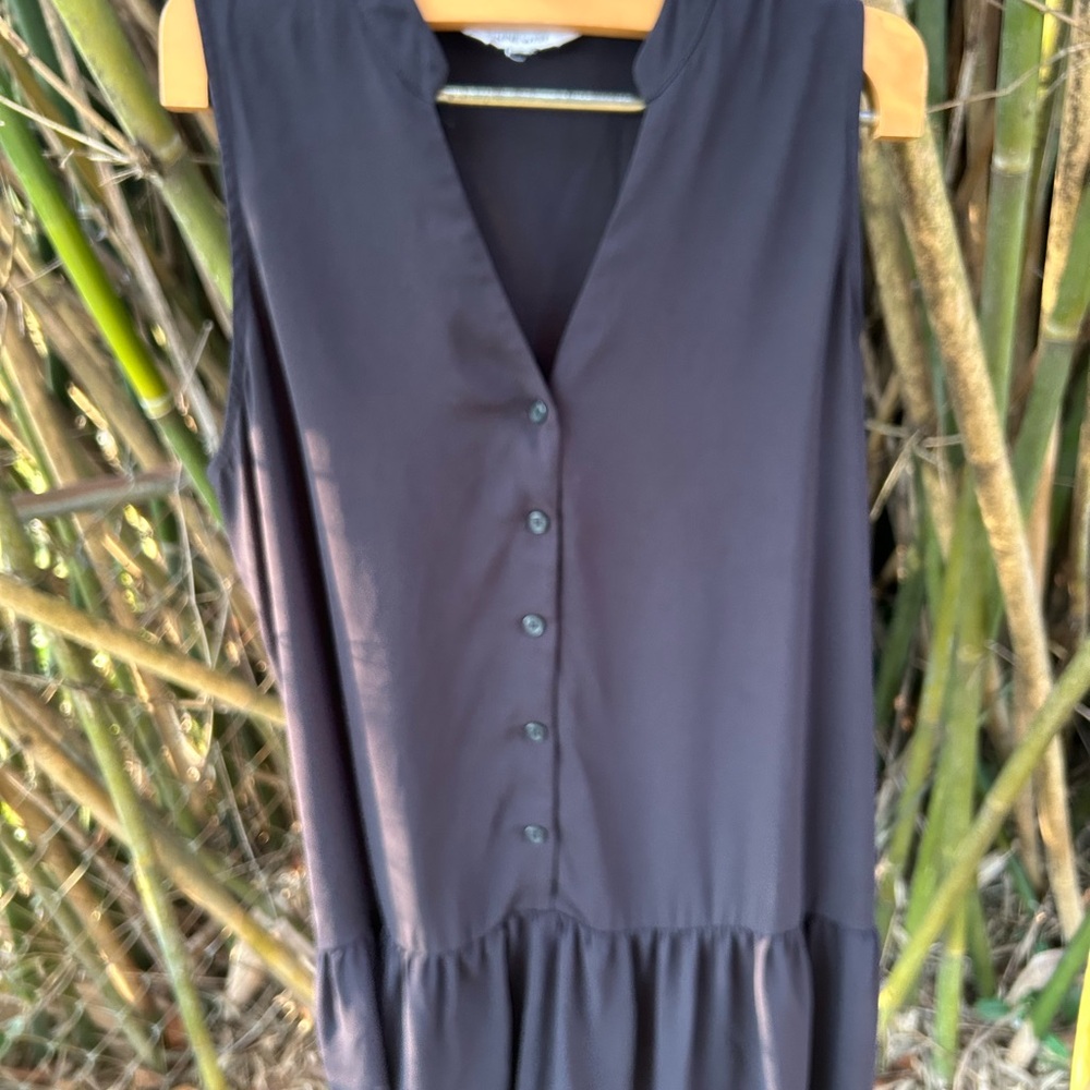 Elegant Black Sleeveless Dress